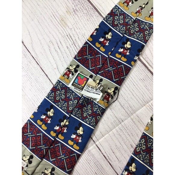 Disney Vintage Mickey Mouse Neck Tie - Picture 12 of 16